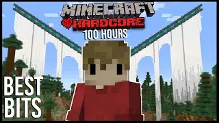 100 Hours of Minecraft Hardcore: The BEST Bits!