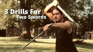 Best 3 Beginner Drills for TWO SWORDS - Kali Eskrima Arnis