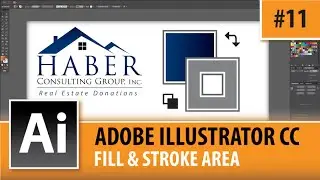 Adobe Illustrator Creative Cloud Tutorial - Fill & Stroke - EP#11