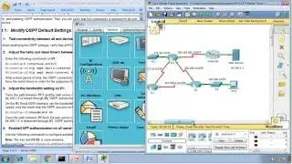 Packet Tracer 5.1.5.7 - Configuring OSPF Advanced Features, CCNA3 - Chapter 5