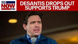 DeSantis drops out, endorses Trump days before New Hampshire primary | LiveNOW from FOX