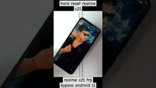 how to hard reset realme c21 frp bypass 
