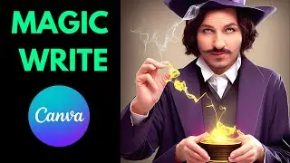 Canvas's AI Copy generator | Magic Write - Beginner's tutorial