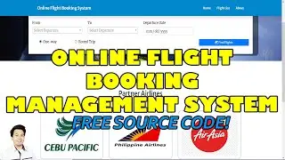 Online Flight Booking Management System using PHP/MySQL | Free Source Code Download