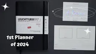 Planner | Leuchtturm 1917 B6+ Monthly With Notebook | First Planner of 2024