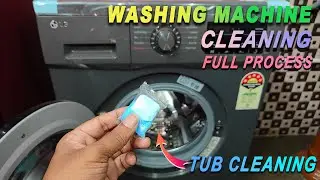 Washing Machine Cleaning - Tub Cleaning - LG Front load Washing Machine Tub cleaning Full process