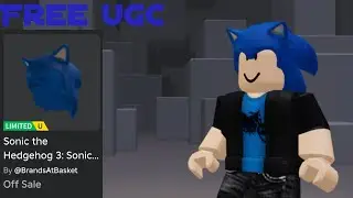 Free UGC Limited! How To Get Sonic the Hedgehog 3: Sonic Hat | Roblox | Free UGC