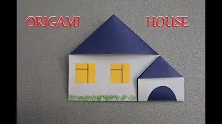 Домик оригами | Origami paper house