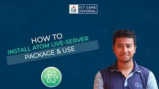 How To Install Atom Live Server Package And Use || Atom Text Editor - Live Server Package & Use.