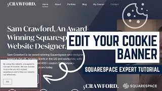 How to Change Cookie Banner Content Squarespace