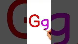 'Gg' Phonics Sound | WATRstar Phonics | Jolly Phonics | #watrstar #vocabularywords #phonics