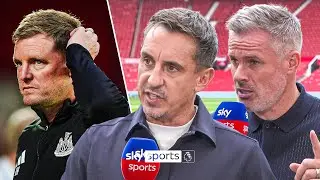 "They've got to be careful they don't lose Eddie Howe" | Carra and Nev discuss Newcastle 💰