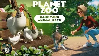 Planet Zoo Barnyard Animal (AND SCENERY) Pack! Full details!