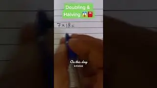 Doubling & Halving