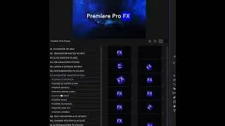 Animation Studio Interface for Premiere Pro FX Plugin Extension for Adobe Premiere Pro #premierepro