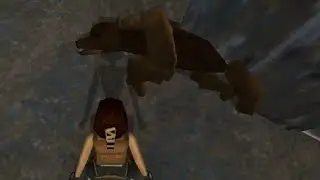 Bear Stuck In Stone Door - Tomb Raider I