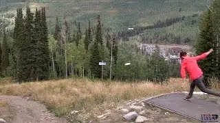 Eagle McMahon throws for Eagle at Solitude Open 2016 Safari Hole