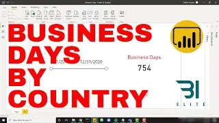 Power BI - Calculate Business Days for Every Country!