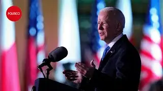 Biden says Putin 'cannot remain in power' in Poland speech