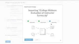 iCollege Midterm Survey Instructions