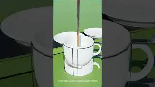 Satisfying Coffee Animation #4 (Blender)