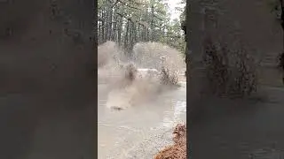 Toyota FJ Cruiser Mud Puddle Challenge!! #youtubeshorts #mudding #fjcruiser