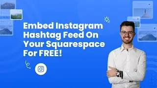 How to embed Instagram hashtag feed on Squarespace?