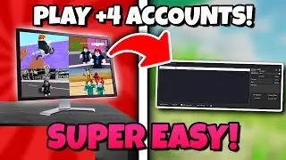 How to Have Multiple Roblox Accounts Open at Once | How to Use Roblox Account Manager