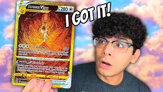 I JUST PULLED THE RAREST GOLDEN POKEMON GOD CARD!