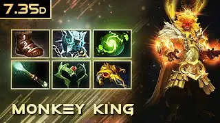 [MIDLANE] NINE MONKEY KING 7.35 | 