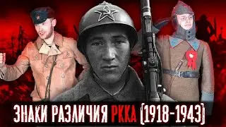 Знаки различия РККА (1918-1943). Какой была военная форма СССР до введения погон.