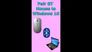 How to pair a Bluetooth mouse to Windows 10 #shorts