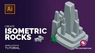 How To Create Isometric Vector Rocks in Illustrator