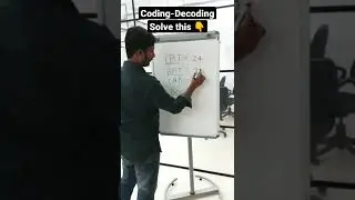 👉 Coding and Decoding Trick #codingdecodingtricks #resoning #shorts #ytshorts #trending