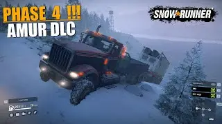 SnowRunner | NEW PHASE 4 | AMUR (Urska River) - LONG Journey to the Steel Mill #1 2K gameplay