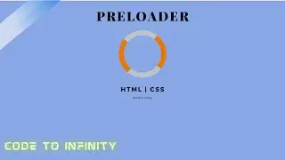 how to create a loading animation for website| HTML CSS with Source Code