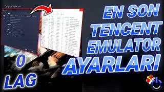 PUBG Mobile - 0 LAG - TENCENT GAMING BUDDY EMULATOR AYARLARI ( TELEFON AYARLARI )