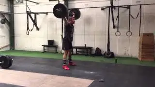 Power snatch + snatch: 1 + 1 rep @ 95 kg by Andreas Albrecht Rasmussen