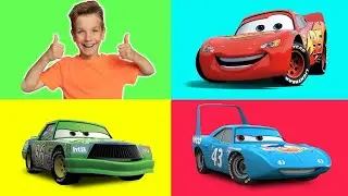 Mark, McQueen and other cars solve problems