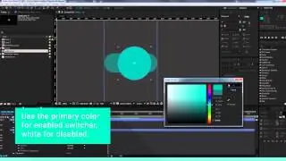 Material Design Switches - After Effects tutorial