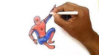 How to Draw Spider-man from Spider-man: Homecoming