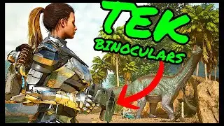 NEW TEK BINOCULARS in Ark Survival Ascended! Super Weapon in ASA!!!!