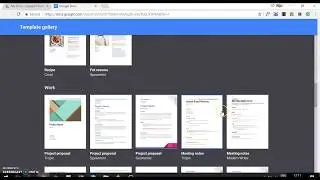 Using Templates to quickly create a document
