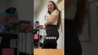 Part 1 of my weekly belly updates! I’m posting part 2 right now 🤰🏼❤️ #pregnancy #pregnant #teacher