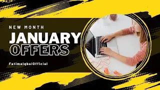 January Offers| Sales Action| Recruitment| Loyalty| Welcome| Leader's Club Offer| FatimaIqbalOffical