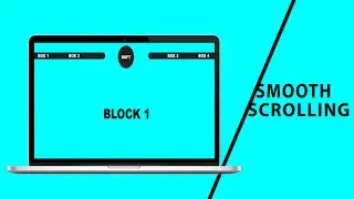 Smooth Scrolling | CSS - JQUERY Tutorial