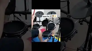 DRUMS ON ROCK!! 🎸🥁+ SINGLE PEDAL ACTION!!!!😎🔥🔥 #shorts #music #viral #drums #drummer