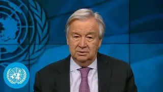 UN Chief at UNRWA (UN Relief & Works Agency for Palestine Refugees in the Near East) Conference