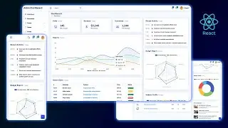 📈 React Admin Dashboard: Creating a dynamic and responsive dashboard using React JS