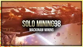 Eve Online - Mackinaw Mining - Solo Mining - Episode 98